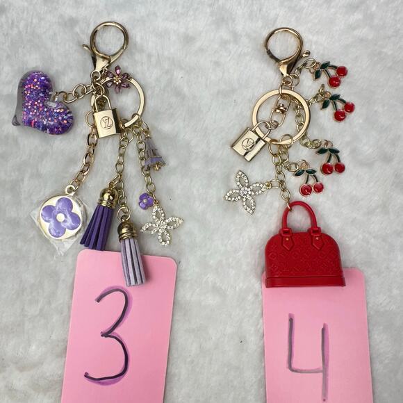 Louis Vuitton authentic charm on keychain bag charm CHOOSE ONE ONLY! Great gift! - Picture 6 of 8